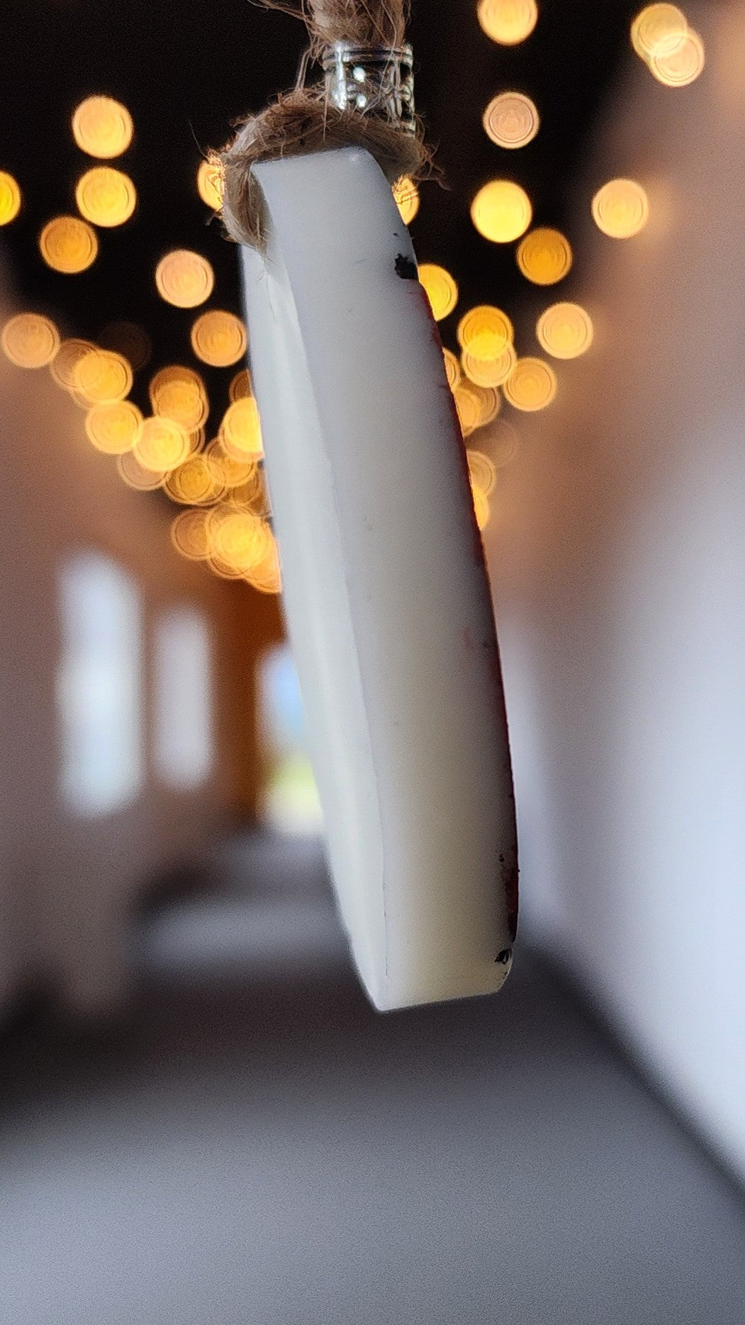 Wax Carved Puerto Rico's Flag / Christmas Tree Hanging / Puerto Rico Gift