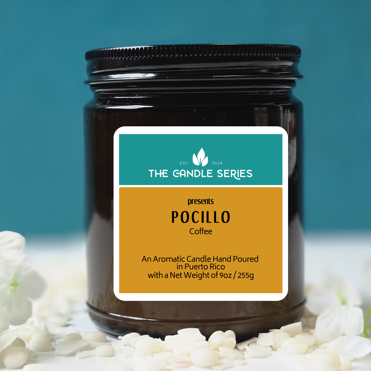 Pocillo Coffee - Coffee + Sugar + Cream - Puerto Rico Inspired Candles | Handcrafted Soy Candles