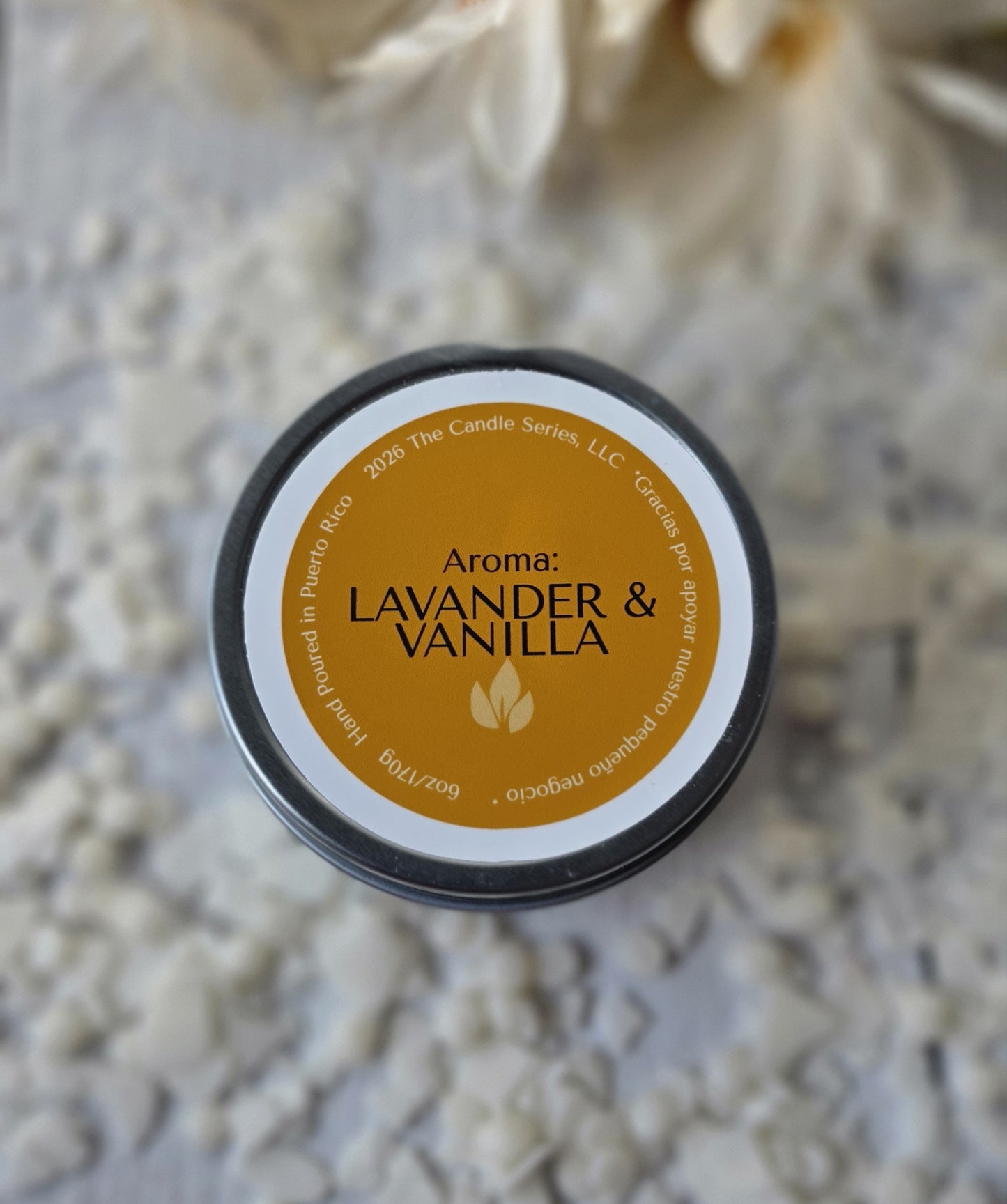 4oz or 6oz Tin Container Candles