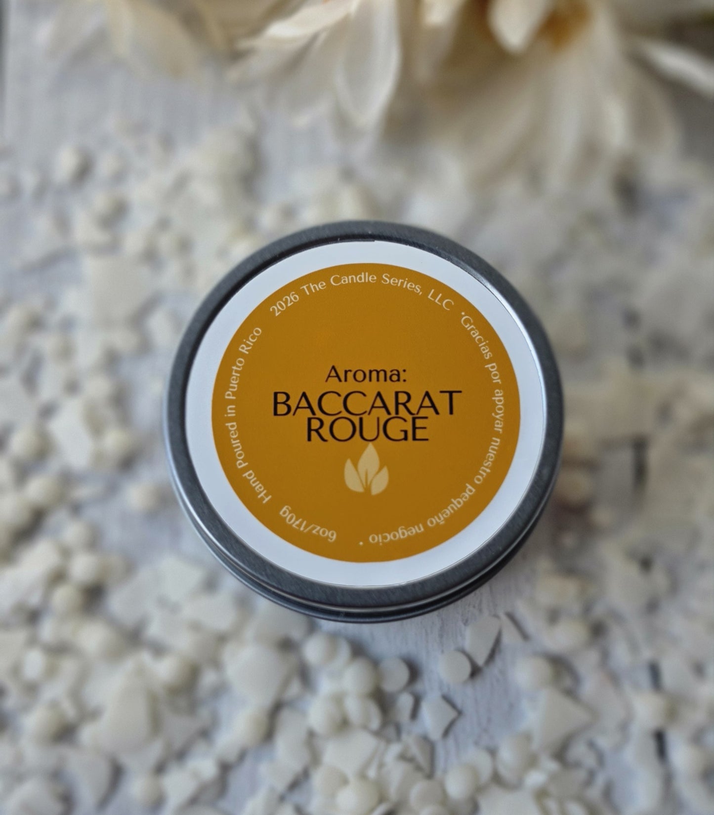 4oz or 6oz Tin Container Candles
