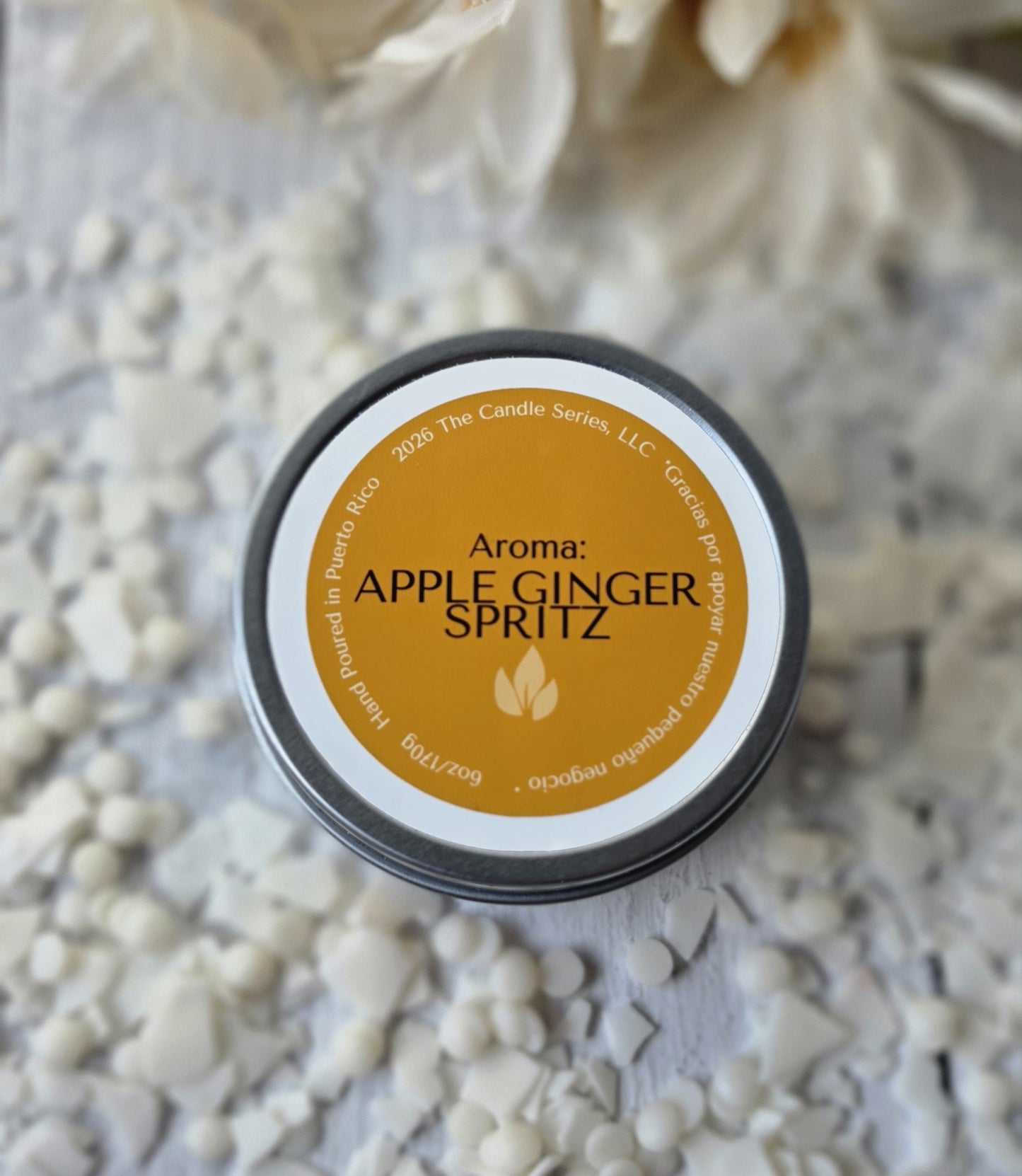 4oz or 6oz Tin Container Candles