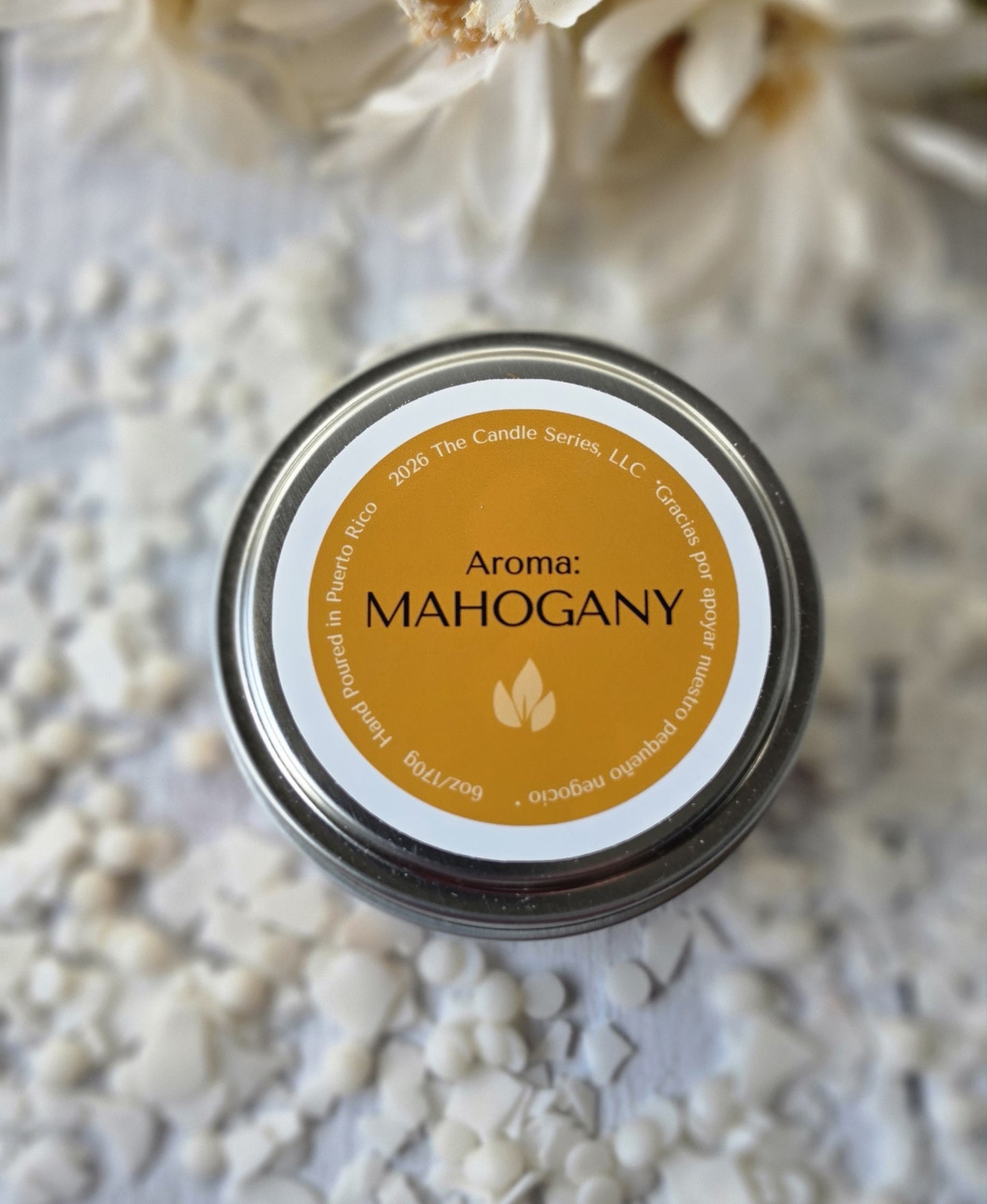 4oz or 6oz Tin Container Candles