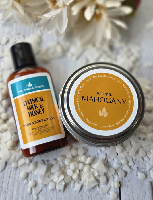 BUNDLE UP: One 2oz Hand & Body Lotion + One 4oz Tin Candle