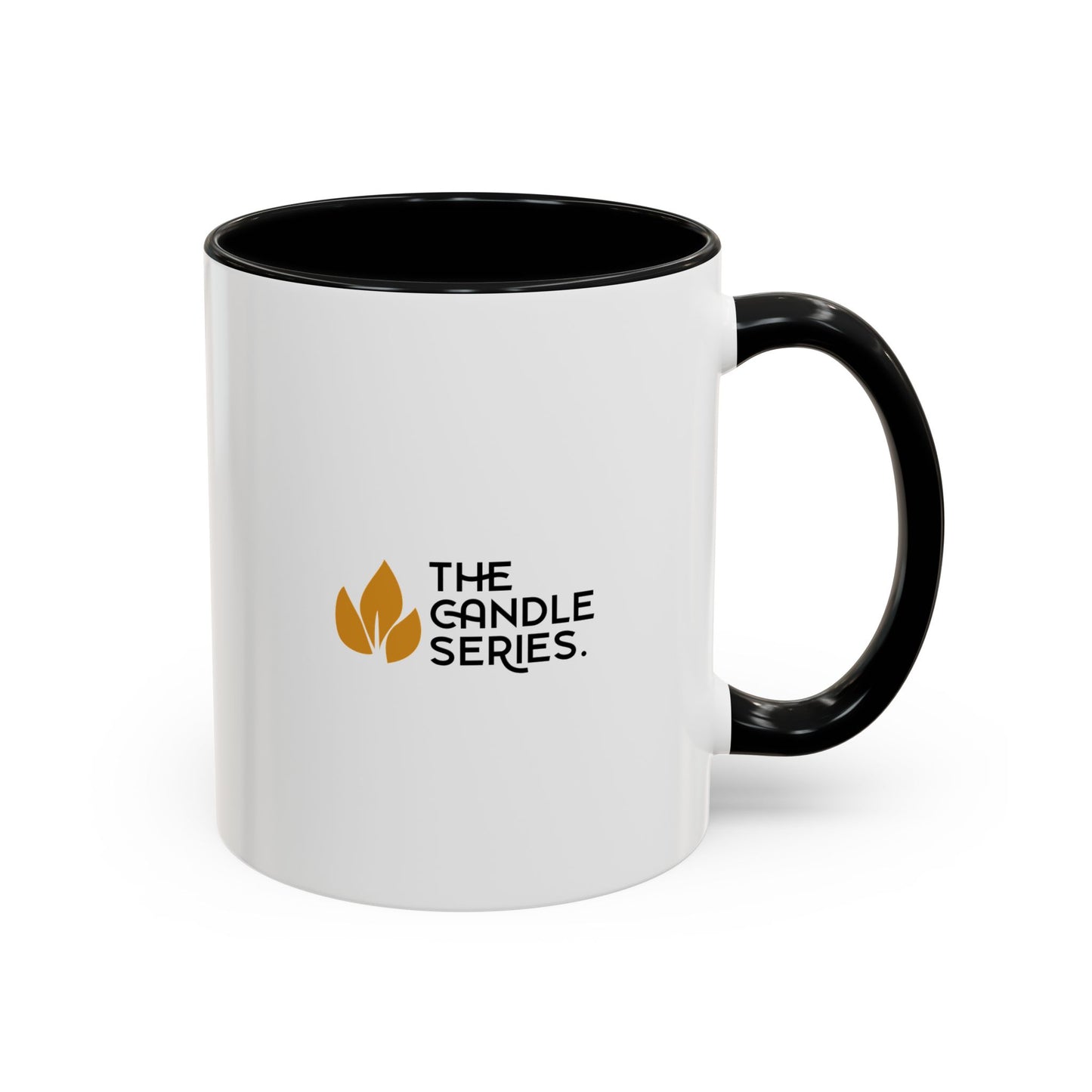"Time for Me + my Candle" Accent Coffee Mug - Inspirational Gift for Coffee Lovers, Perfect for Home or Office
