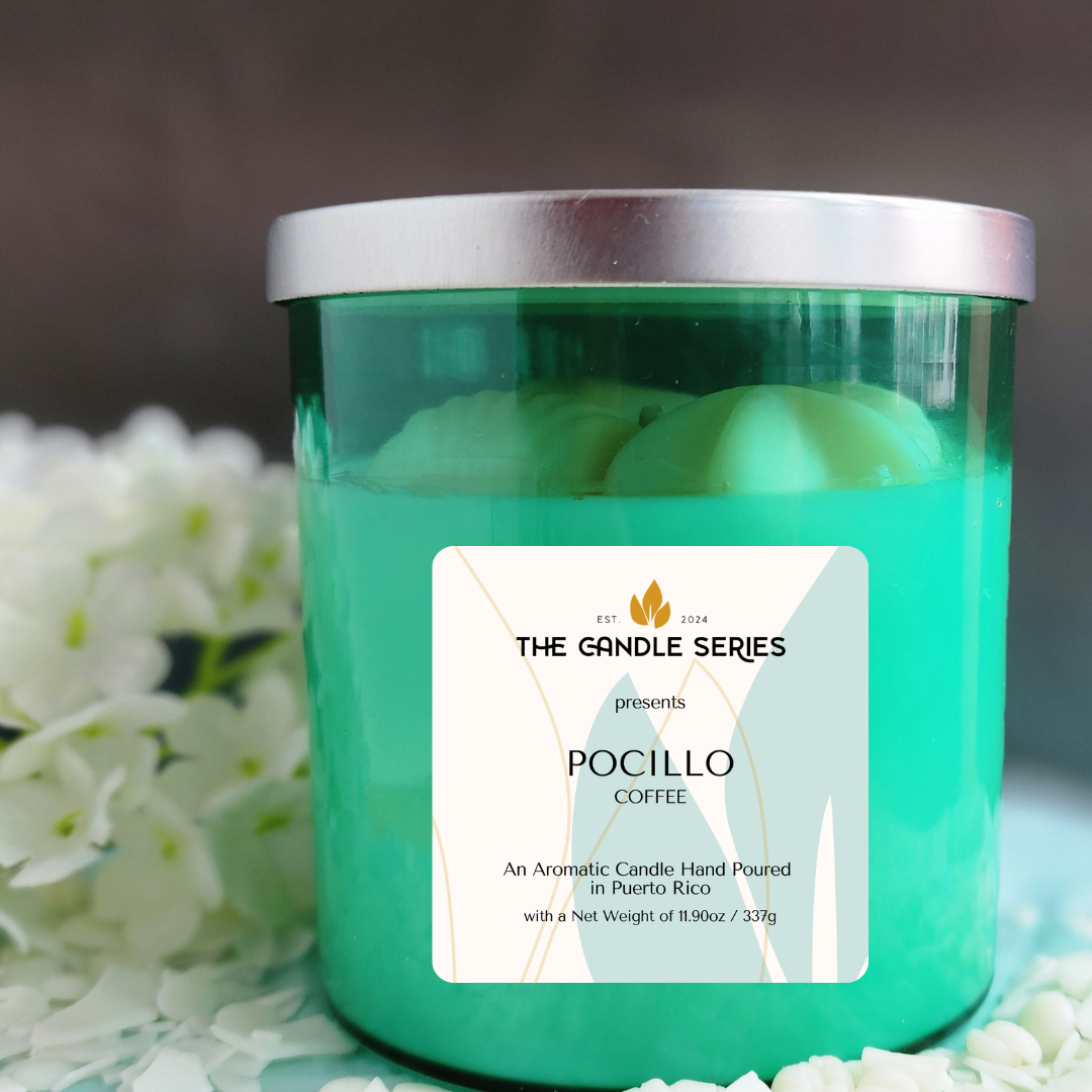 Pocillo Coffee Candle - Vela con Aroma a Cafe - Puerto Rico