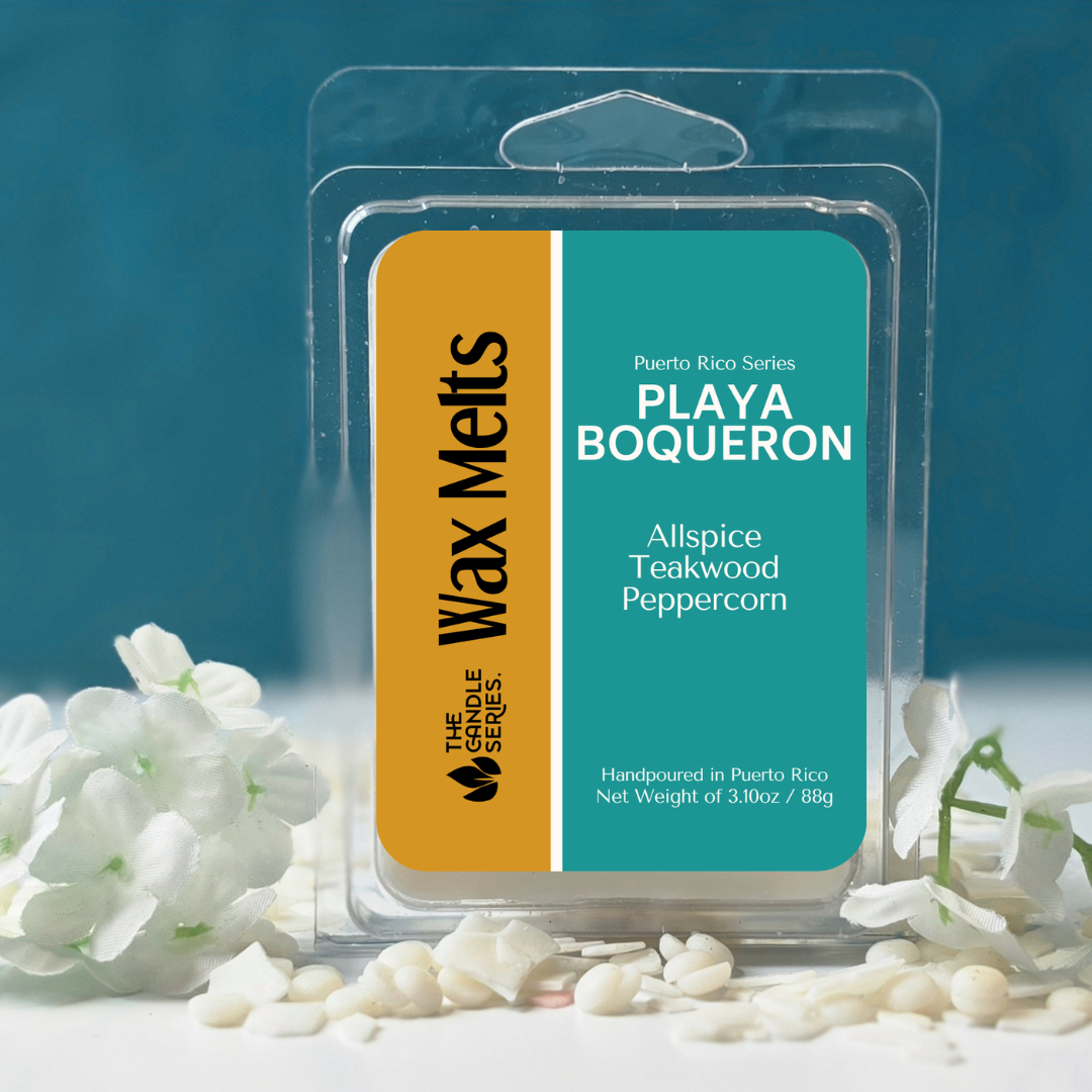 Playa Boqueron Wax Melts - Allspice + Teakwood + Peppercorn - Puerto Rico