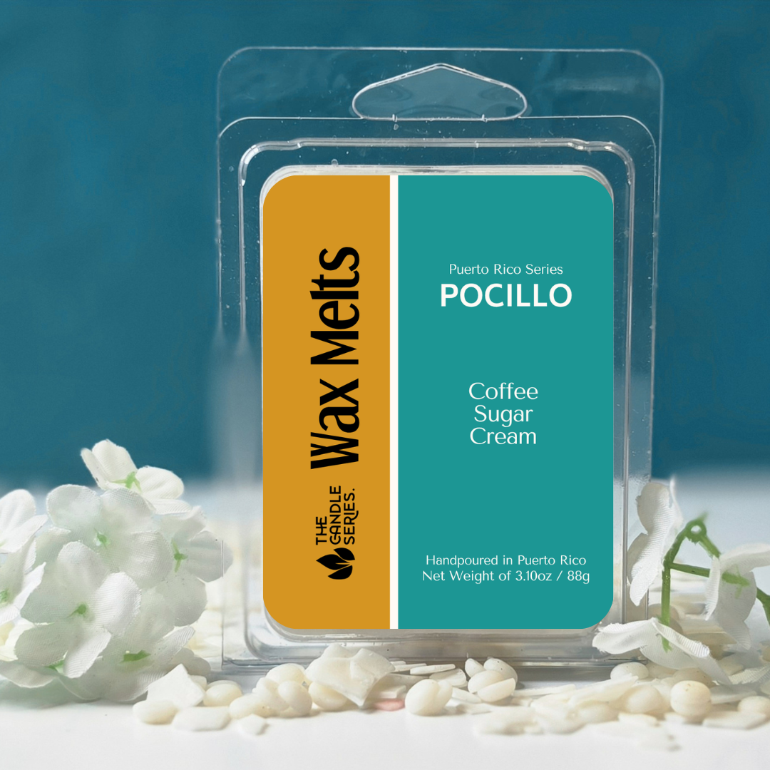 Pocillo Wax Melts - Coffee + Sugar + Cream - Puerto Rico Serie