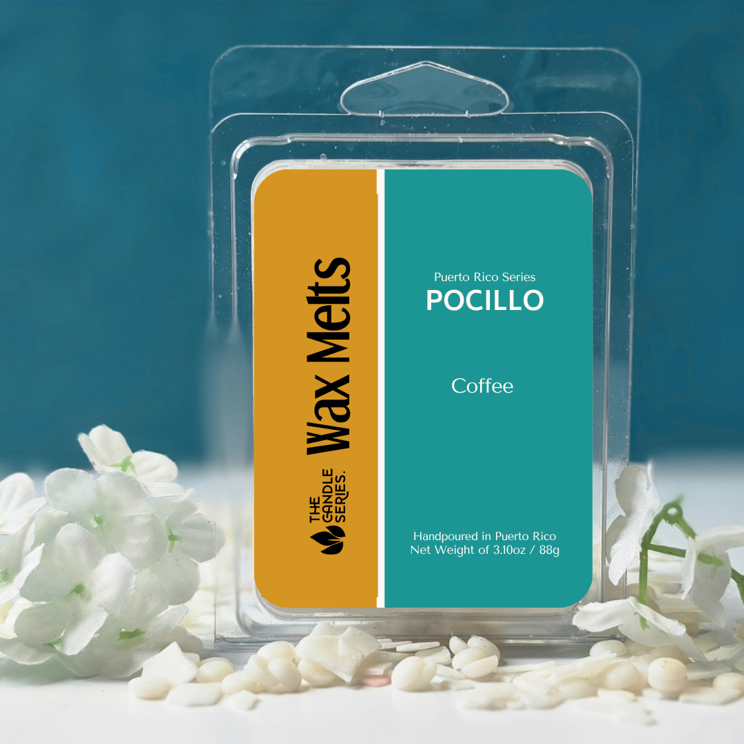 Pocillo Wax Melts - Coffee - Puerto Rico Serie