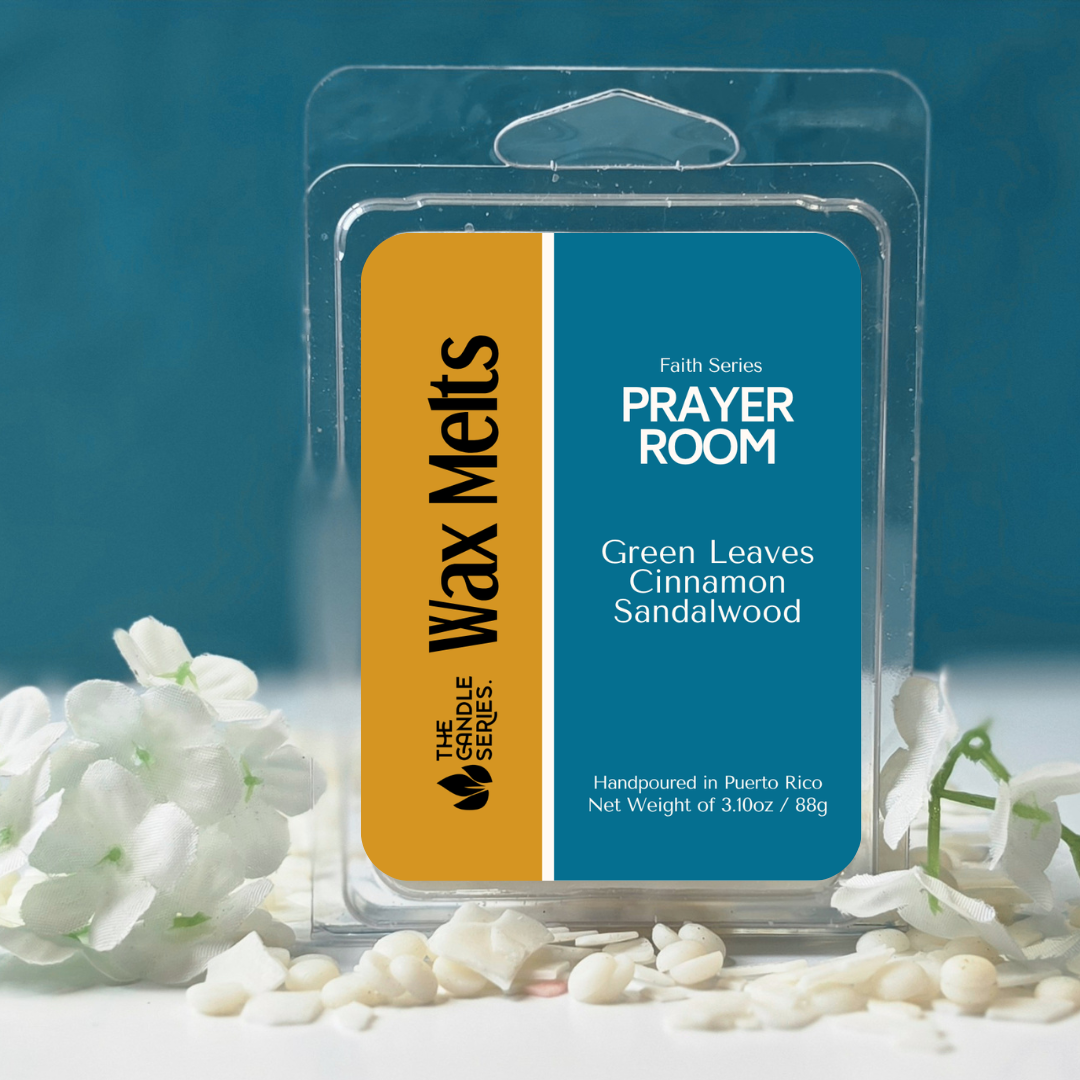 Prayer Room Wax Melts - Green Leaves + Cinammon + Sandalwood - Faith Series