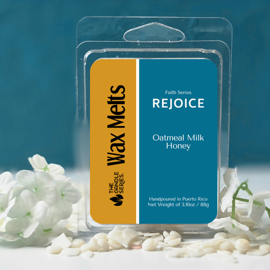 Rejoice Wax Melts - Oatmeal Milk + Honey - Puerto Rico Faith Series