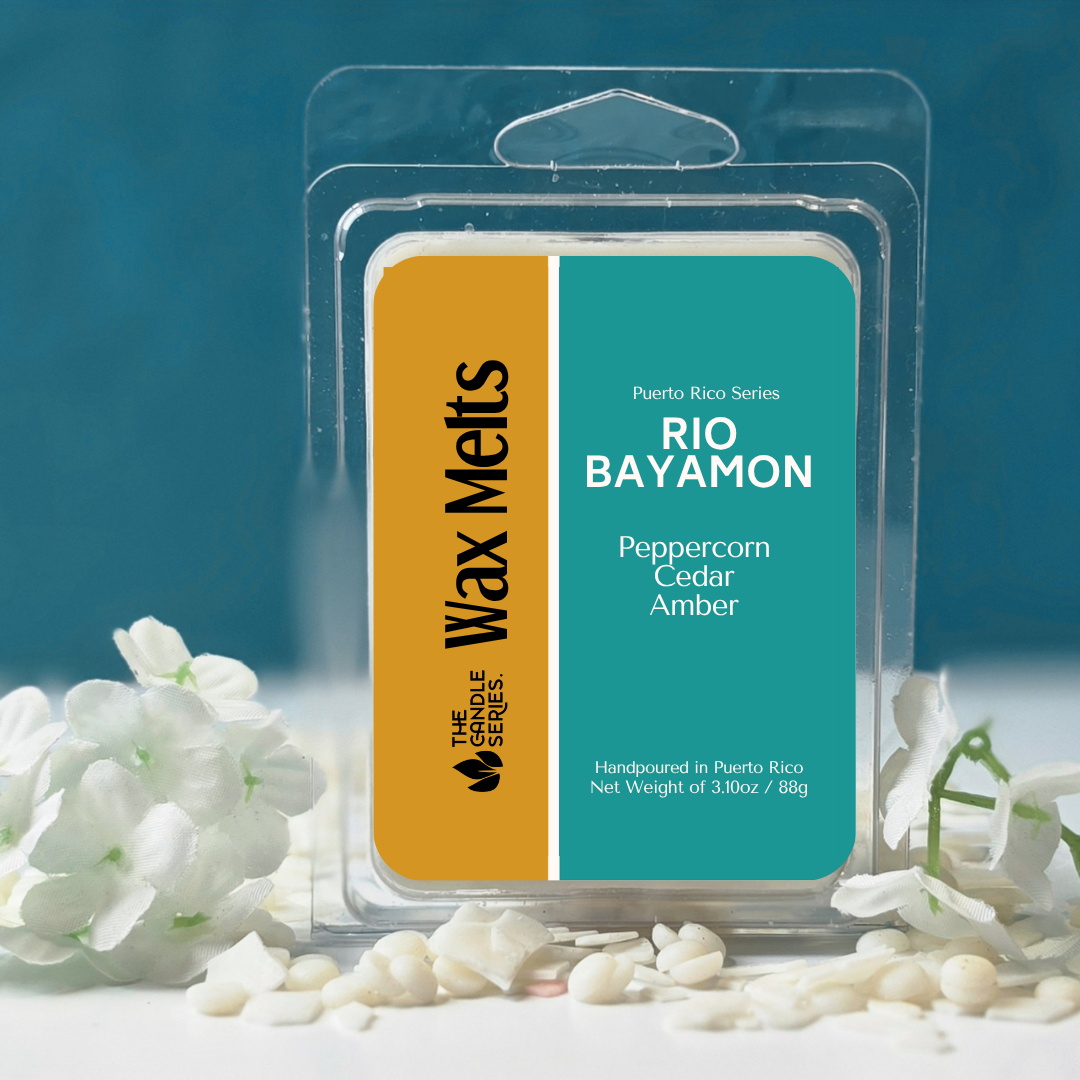 Rio Bayamon Wax Melts - Peppercorn + Cedar + Amber - Puerto Rico Serie